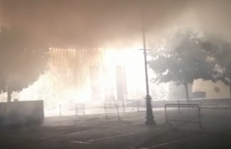 VIDEO - Lo spettacolo pirotecnico illumina il Castello